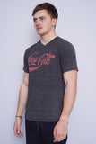 Polera Print gris Coca-Cola Talla M 2