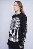Polera Print negro KILLSTAR Talla XL 2
