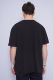 Polera Print negro marvel Talla XXL 3