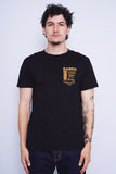 Polera Print negro LCM Talla M 1