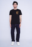 Polera Print negro LCM Talla M 4