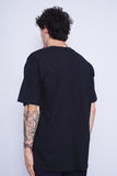 Polera Print negro gildan Talla L 3