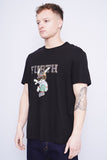 Polera Print negro nostalgic Talla XXXL 2