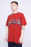 Polera Print terracota north river Talla L 2