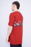 Polera Print terracota north river Talla L 3