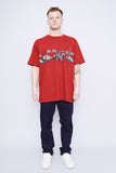 Polera Print terracota north river Talla L 4