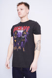 Polera Print negro dom Talla M 2