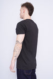 Polera Print negro dom Talla M 3
