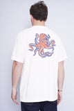 Polera Print blanco öus Talla M 3