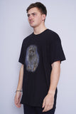 Polera Print negro gildan Talla XL 2