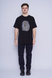 Polera Print negro gildan Talla XL 4