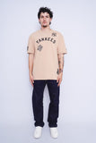 Polera Print café new era Talla L 4