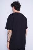 Polera Print negro disney Talla XL 3