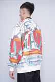 Poleron multicolor h&m Talla L 3