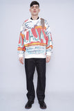 Poleron multicolor h&m Talla L 4