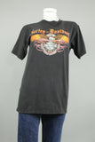 Polera Negro harley davidson Talla M