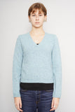Sweater celeste Calvin Klein Talla S 1