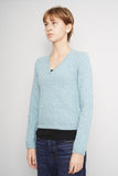 Sweater celeste Calvin Klein Talla S 2