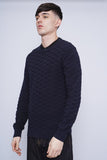 Sweater azul club monaco Talla S 2