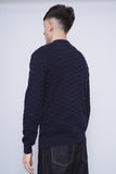 Sweater azul club monaco Talla S 3