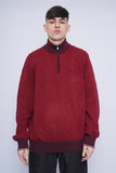 Sweater burdeo Tommy Hilfiger Talla XXL 1