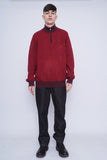 Sweater burdeo Tommy Hilfiger Talla XXL 4