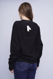 Sweater negro Banana Republic Talla L 3