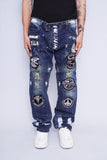Jeans denim azul sosoo Talla 38 1