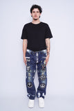 Jeans denim azul sosoo Talla 38 4