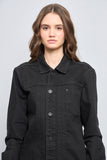 Chaqueta denim  negro allsaints talla M 771