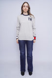 Polera gris Tommy Hilfiger Talla M 4