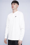 Polera crema nike Talla S 2