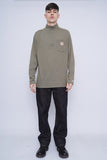 Polera verde Carhartt Talla L 4