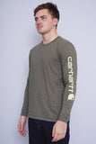 Polera verde Carhartt Talla M 2