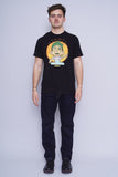 Polera negro gildan hammer Talla M 4