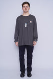 Polera gris Carhartt Talla XL 4