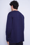 Polera azul lacoste Talla XXL 3
