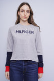 Polera gris Tommy Hilfiger Talla S 1