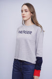 Polera gris Tommy Hilfiger Talla S 2