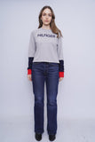 Polera gris Tommy Hilfiger Talla S 4