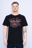 Polera negro Harley Davidson Talla L 1
