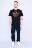 Polera negro Harley Davidson Talla L 4