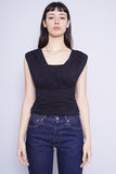 Polera negro ABERCROMBIE Talla S 1