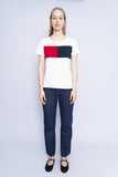 Polera blanco TOMMY HILFIGER Talla S 4