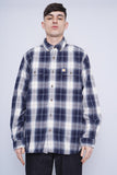 Camisa escocesa azul Carhartt Talla L 1