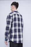 Camisa escocesa azul Carhartt Talla L 3