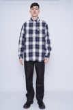 Camisa escocesa azul Carhartt Talla L 4