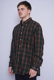 Camisa escocesa verde nautica Talla XL 2