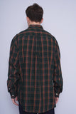 Camisa escocesa verde nautica Talla XL 3