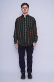 Camisa escocesa verde nautica Talla XL 4